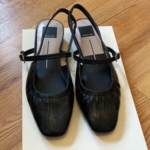 Dolce Vita Black Heeled Sandals